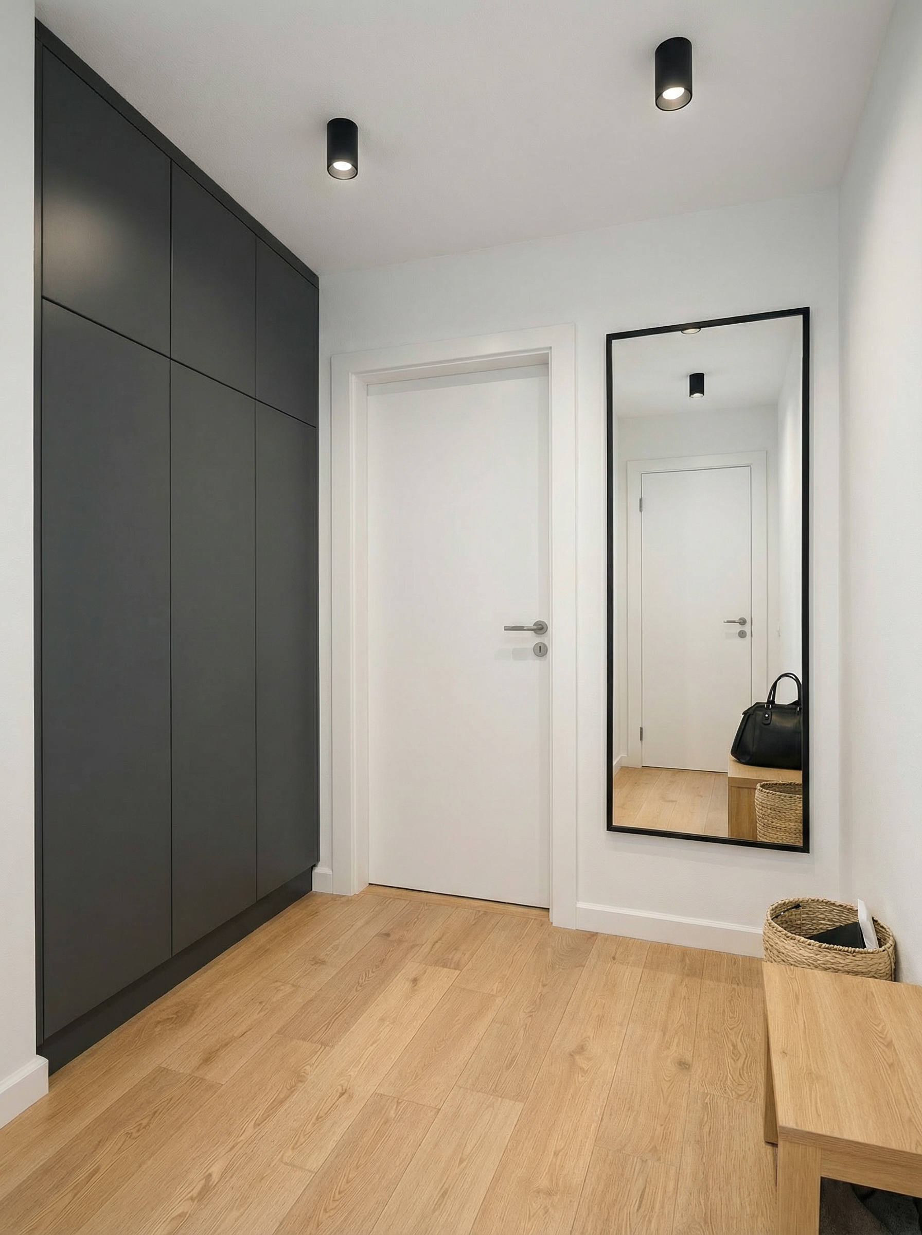 Wizualizacja 2-pokojowe - hol wejściowy